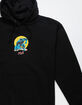 HUF x Avengers Night Prowling Mens Fleece Hoodie image number 2