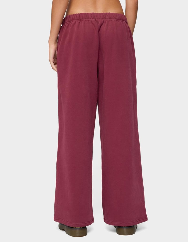 EDIKTED Basic Girl Wide Leg Edikted Sweatpants image number 2
