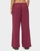 EDIKTED Basic Girl Wide Leg Edikted Sweatpants image number 3