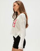 RSQ Womens Americana Sweater image number 3