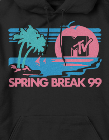 MTV Pastel Beach Unisex Hoodie Alternative Image