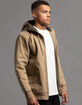 RSQ Mens Hooded Twill Jacket image number 7