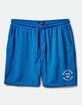 BRIXTON Shield Crest Mens Mesh Shorts image number 1