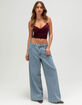 WEST OF MELROSE Lace Trim Womens Cami image number 2