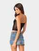 EDIKTED Celestia Sheer Mesh Womens Tube Top image number 5