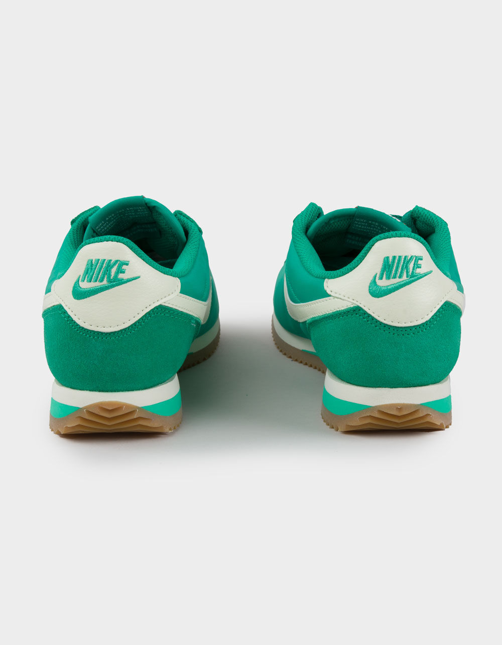 NIKE Cortez Textile Womens Shoes - GREEN/WHITE | Tillys