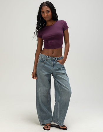 TILLYS Womens Baby Tee Alternative Image