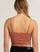 HEART & HIPS Womens Split Neck Cami image number 2