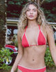 DAMSEL Stitch Triangle Bikini Top image number 1
