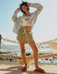 BILLABONG Road Trippin Womens Elastic Waist Shorts image number 1