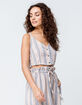 RVCA Liberty Striped Womens Crop Tank Top image number 1
