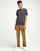 RSQ Boys Slim Tan Chino Pants image number 1