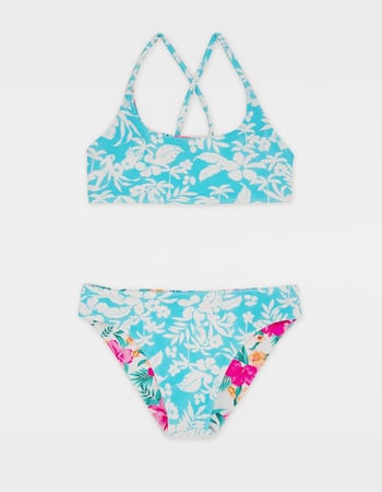 FEATHER 4 ARROW Paradise Cove Girls Reversible Bralette Bikini Set Alternative Image
