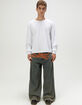 GAT Hazen Mens 30" Leg Opening Ultra Baggy Jeans image number 2