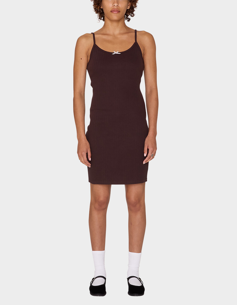 OBEY Adelaide Womens Pointelle Tank Dress image number 0