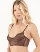 SKY & SPARROW Lace Longline Bralette image number 2