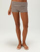 FULL TILT Womens Stripe Shorts image number 2