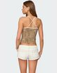 EDIKTED Gal Leopard Print Tank Top image number 4