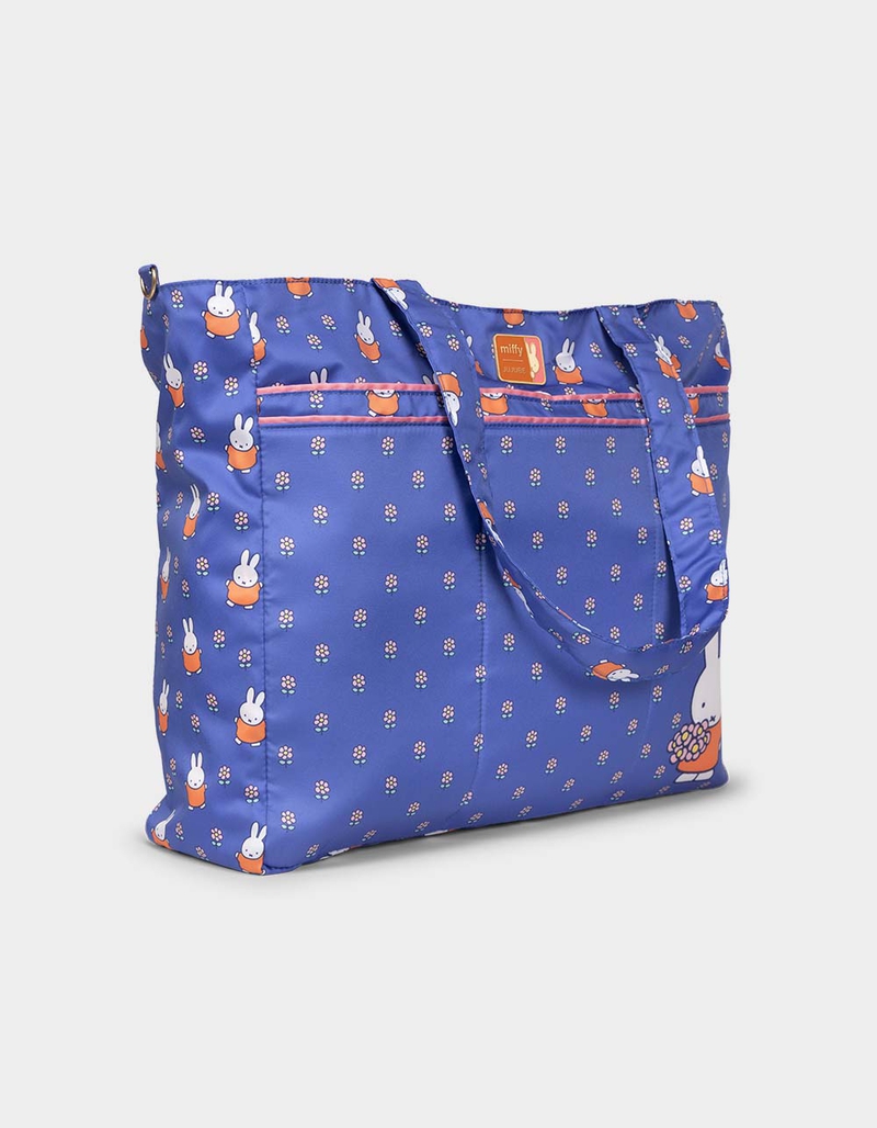JUJUBE x Miffy Flower Fields Super Be Large Duffel Bag image number 2