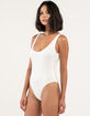 FULL TILT Solid Womens Bodysuit image number 2