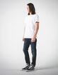 RSQ London Mens Skinny Stretch Jeans image number 4