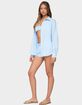 EDIKTED Yaffa Oversized Gingham Button Up Shirt image number 4