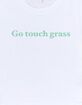 OUTSIDE Touch Grass Womens Baby Tee image number 3