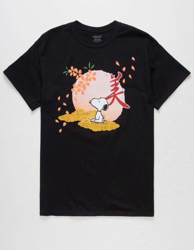 PEANUTS Snoopy Cherry Blossom Mens T-Shirt image number 0