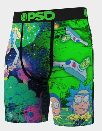 PSD x Rick And Morty Portal Void Mens Boxer Briefs Primary Image