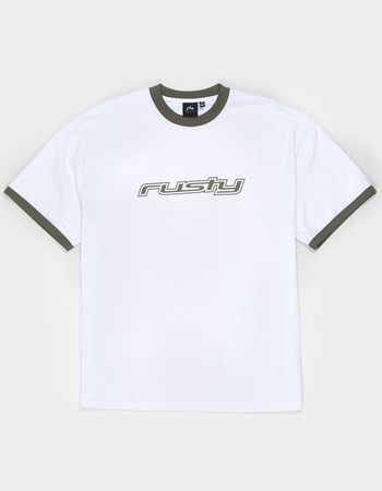 RUSTY Mens Ringer Tee Primary Image