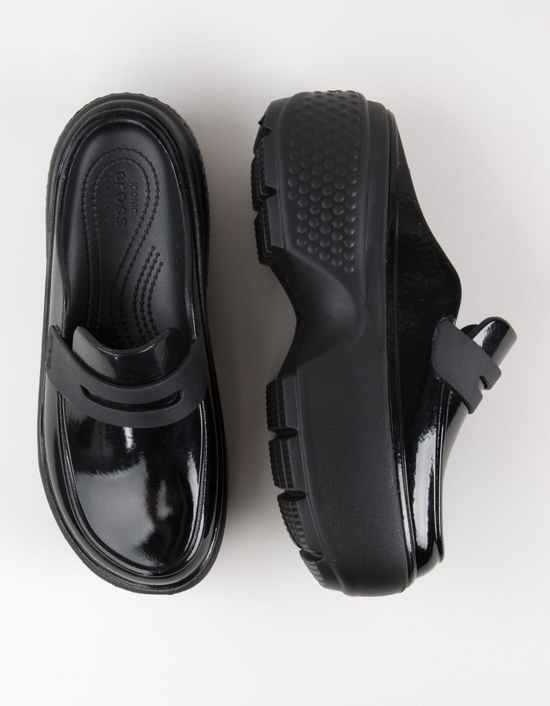 CROCS Stomp High Shine Womens Loafers image number 4