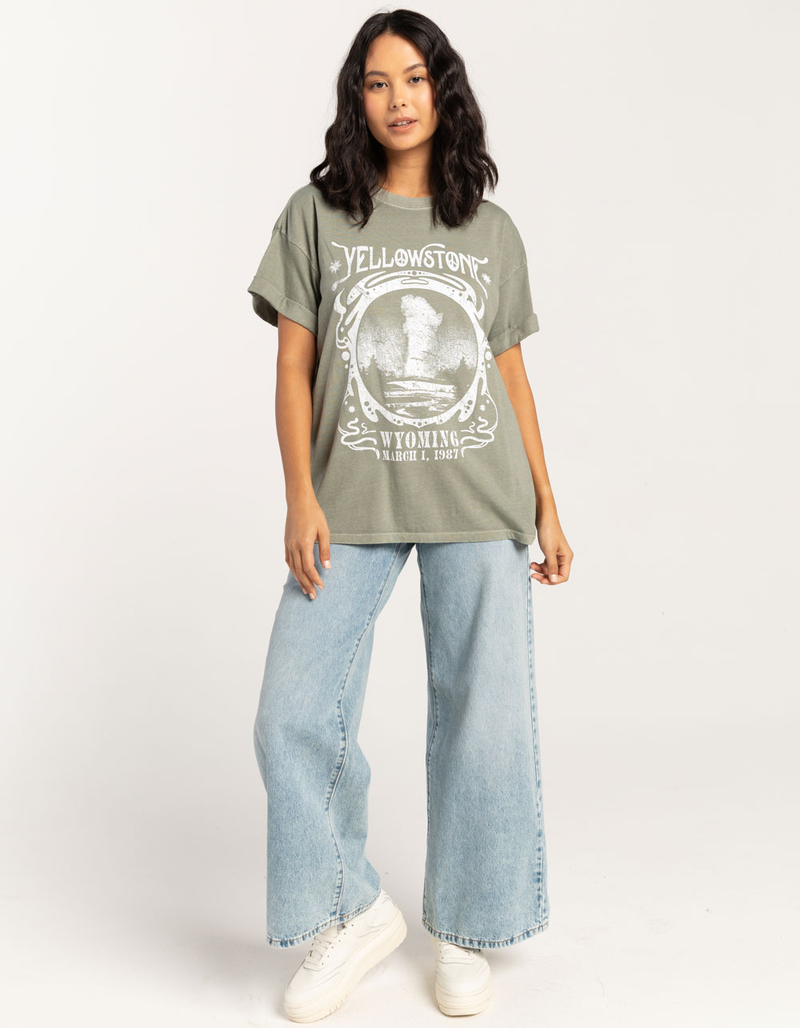 GIRL DANGEROUS Yellowstone Womens Boyfriend Tee image number 1