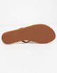 GIGI Criss Cross Cognac Womens Sandals image number 5