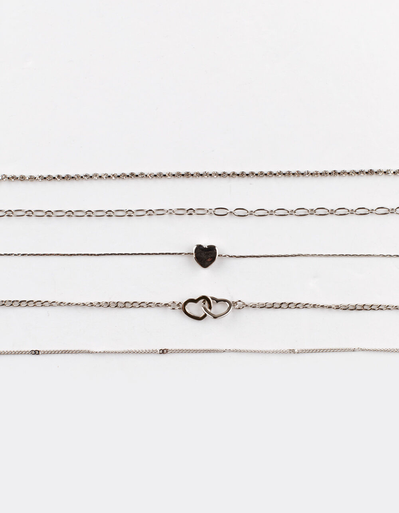 FULL TILT 5 Piece Chain Link Choker Set image number 1