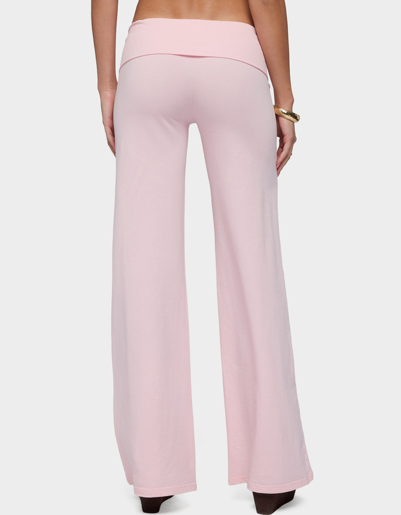 EDIKTED Poppy Foldover Wide Leg Pants image number 2