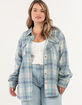 RSQ Womens Oversized Flannel image number 5