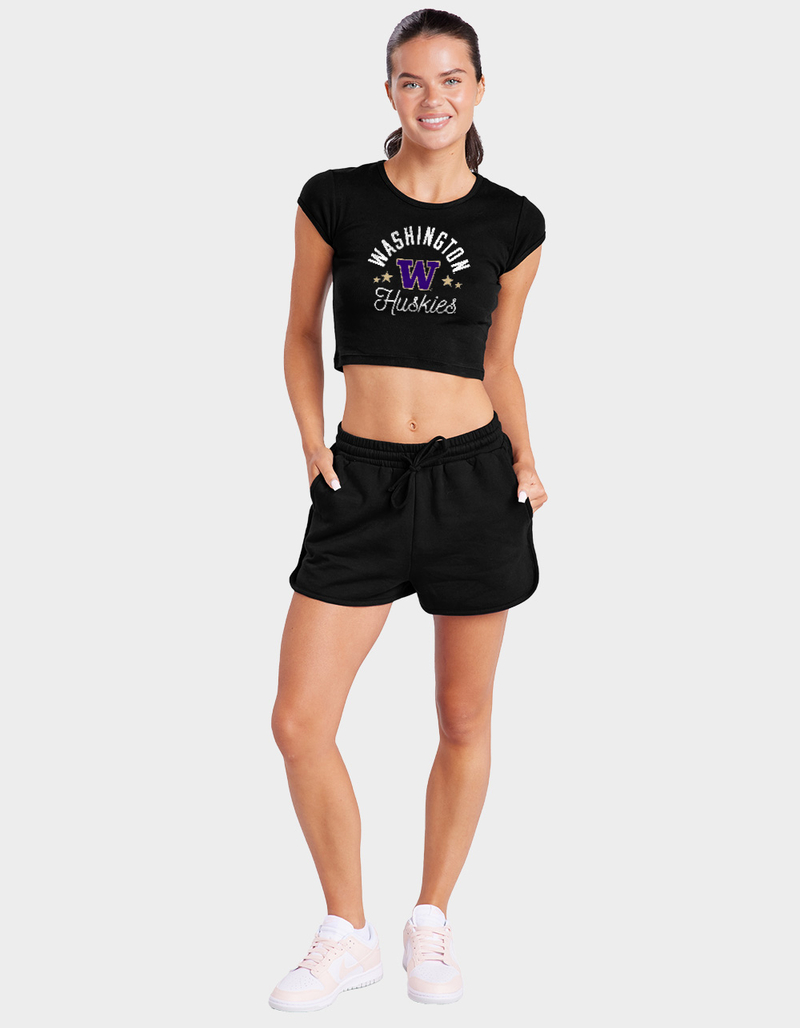 THE UNIVERSITY OF WASHINGTON Mascot Womens Baby Rib Tee image number 1