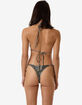 THRILLS Flora Haze Tie Side Thong Bikini Bottoms image number 5