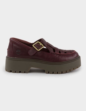 TIMBERLAND Stone Street Mary Jane Buckle Womens Platform Shoes Primary Image