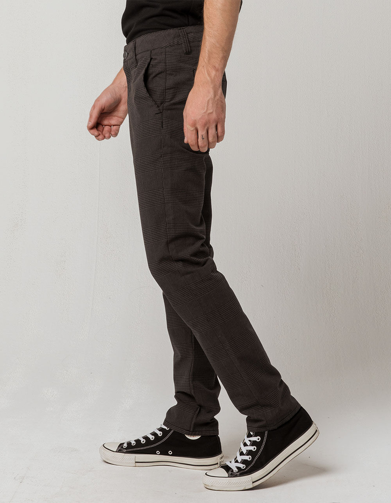 RSQ London Rigid Plaid Skinny Mens Chino Pants image number 2