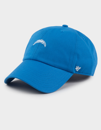 47 BRAND Los Angeles Chargers Foundational '47 Clean Up Strapback Hat Primary Image