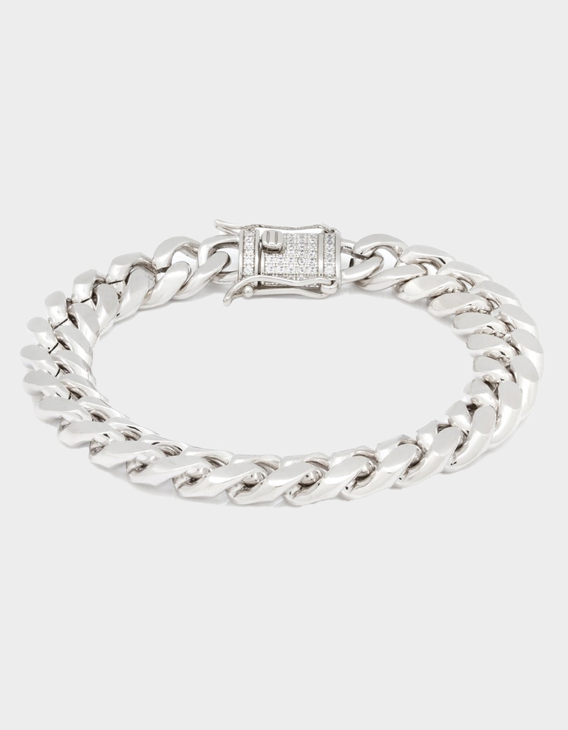 KING ICE 10mm Miami Cuban Link Bracelet image number 0