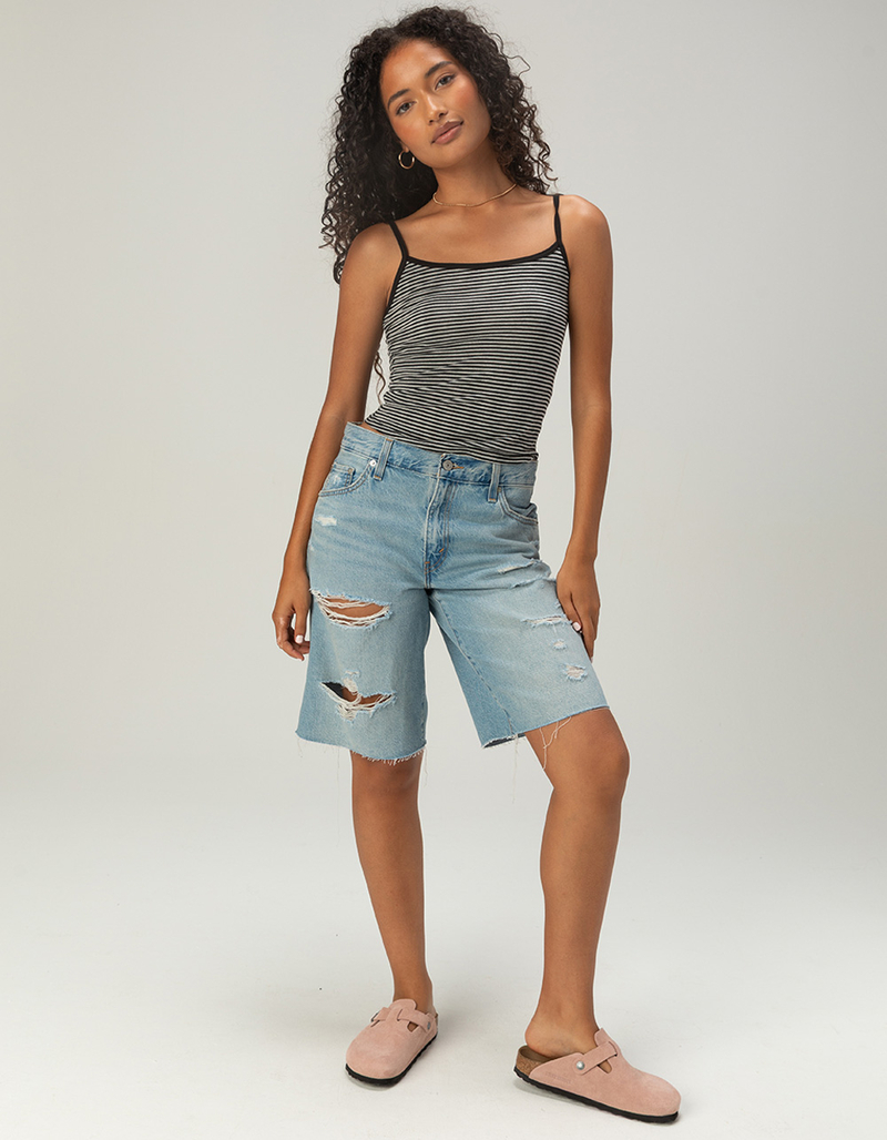 LEVI'S Premium Baggy Dad Womens Jorts - Been There image number 4
