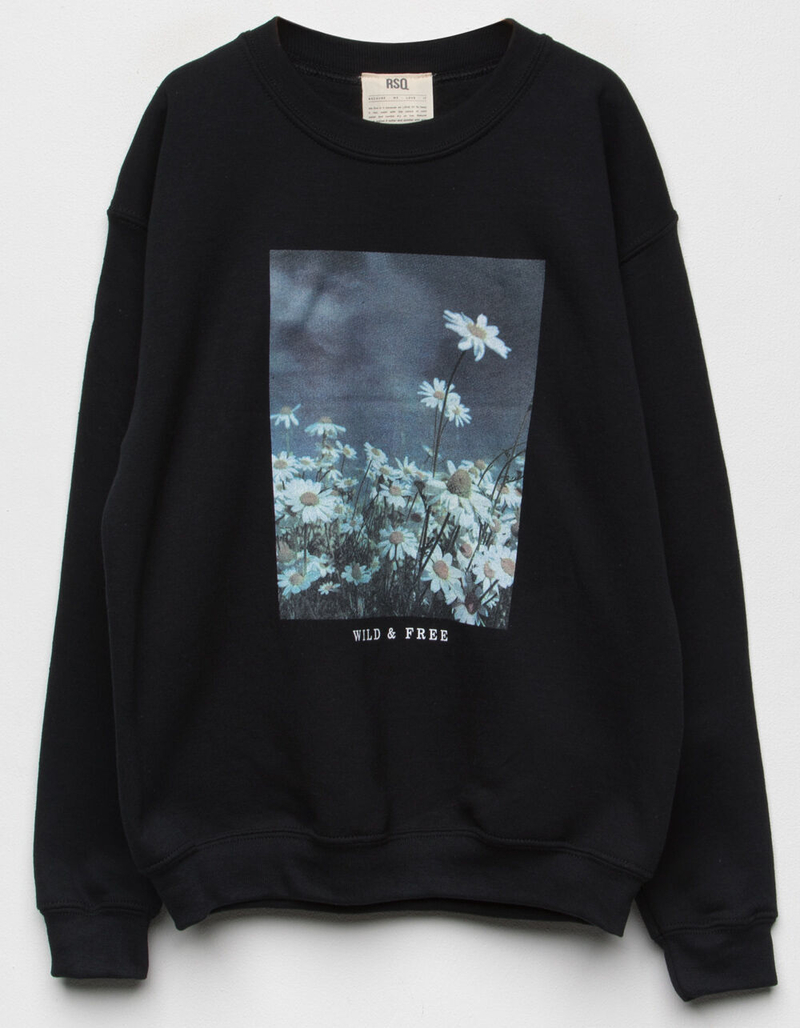 RSQ Wild & Free Girls Oversized Sweatshirt image number 1