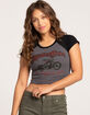 MOTLEY CRUE Womens Raglan Tee image number 1