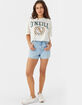 O'NEILL Collegiate Womens Oversized Crop Tee image number 5
