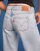 LEVI'S Superlow Loose Womens Jeans - Abraided Art image number 6