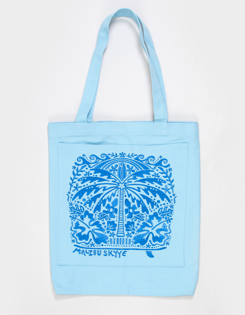 MALIBU SKYYE Coastal Palms Tote Bag image number 1