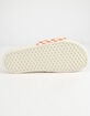 VANS Checkered Rust Womens Slide Sandals image number 5