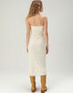 RSQ Womens Lace Midi Dress image number 3